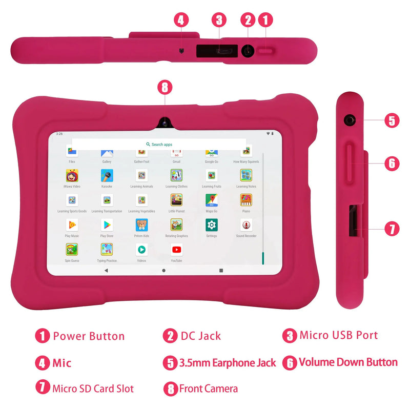 Tablet Pritom K7 Kids 7 polegadas