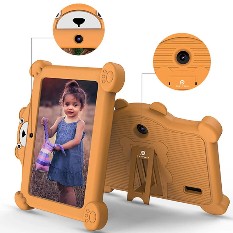 Tablet Pritom K7 Pro Kids Case Urso 7 polegadas