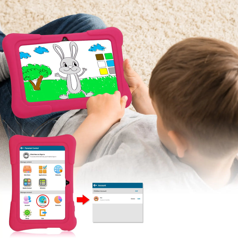 Tablet Pritom K7 Kids 7 polegadas