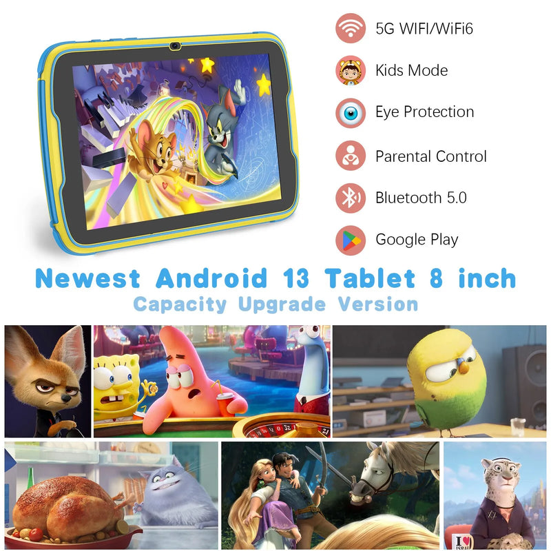 Tablet Pritom MQ818 Kids 8 polegadas